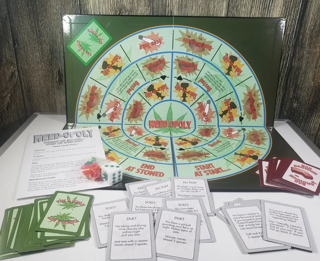 Top 5 Cannabis-Friendly Board Game for a Casual Date Night