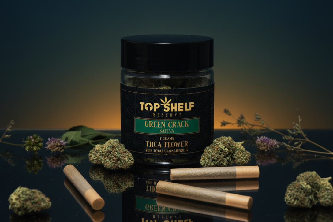 Green Crack (Sativa) - THCA Flower