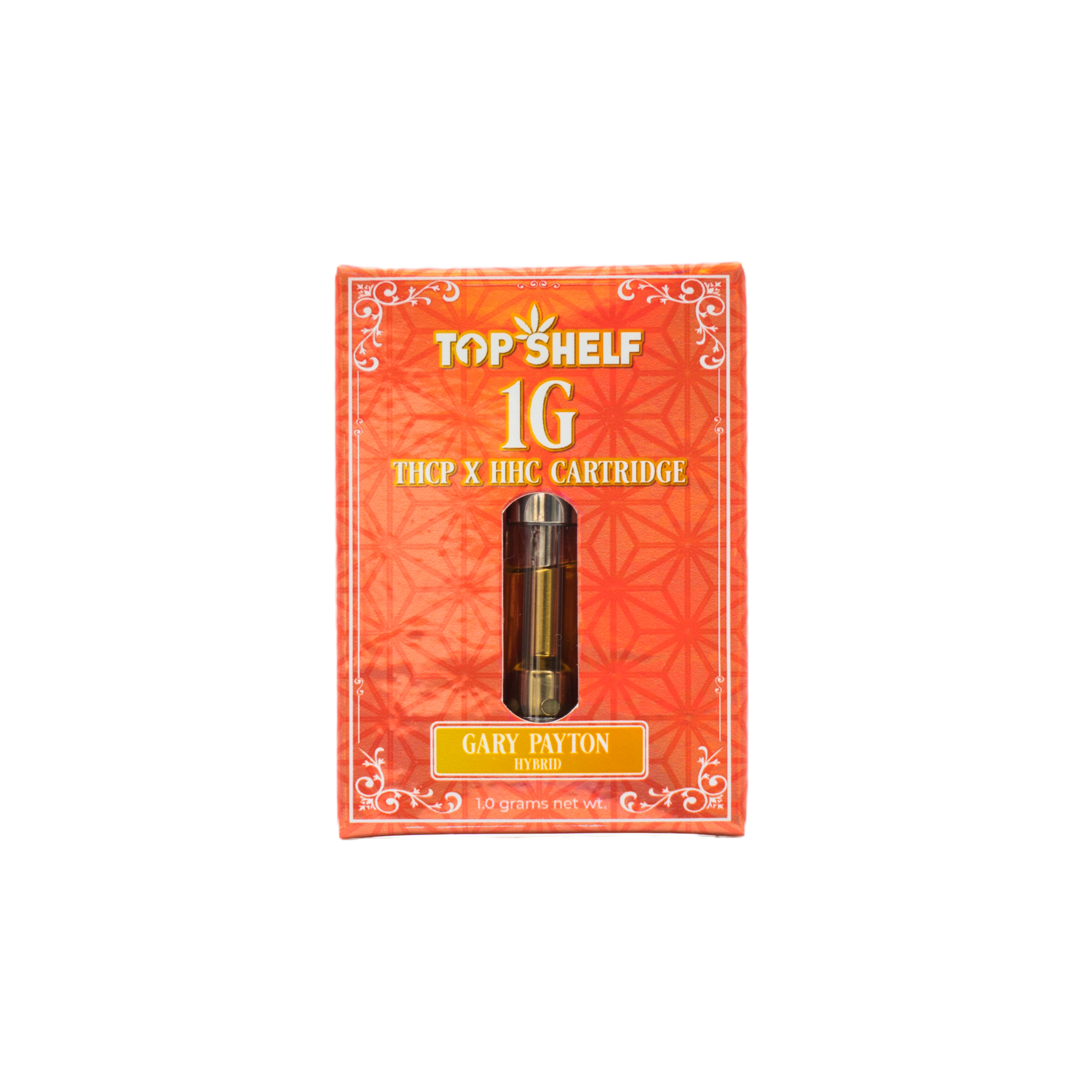 Top Shelf Hemp 1G THCP x HHC Cartridge Gary Payton (Hybrid) in packaging