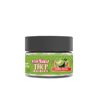 Top Shelf Hemp Co 100 mg THCP Gummies Citrus Melon flavor — front view of pack